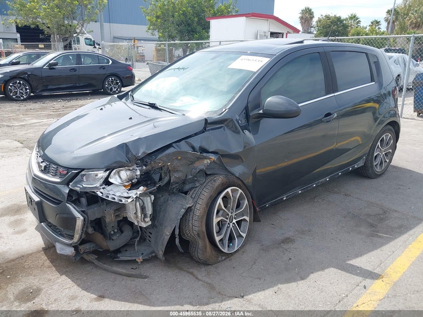 Vin: 1g1jd6sb4j4131171, lot: 46464754, chevrolet sonic lt auto 20182