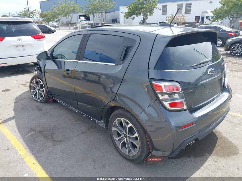 Vin: 1g1jd6sb4j4131171, lot: 46464754, chevrolet sonic lt auto 20183