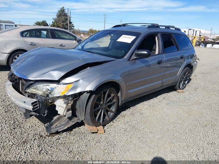 2008 Subaru Outback, Переворот, IAAI, VIN 4S4BP60C586312806 — фото 2