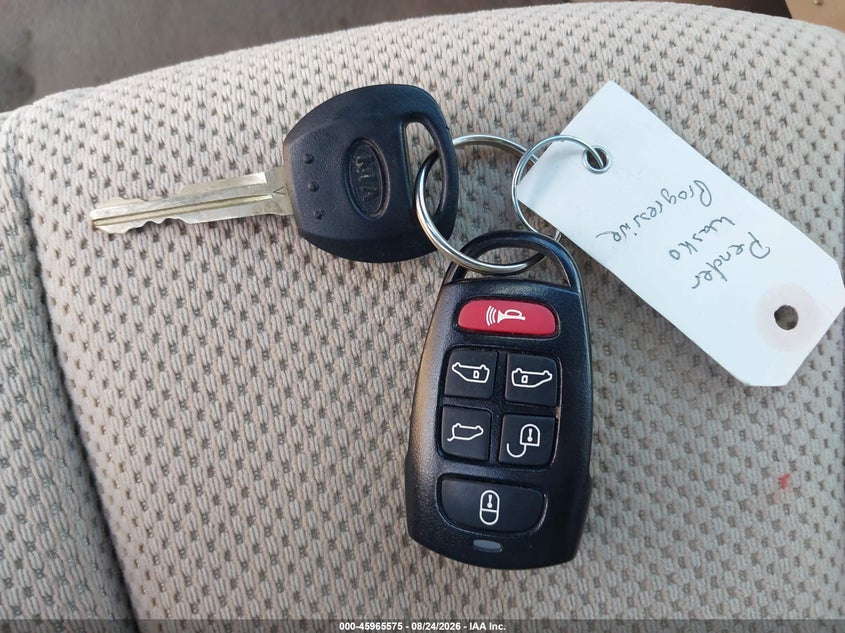 KIA SEDONA 2010 VIN KNDMH4C39A6332332
