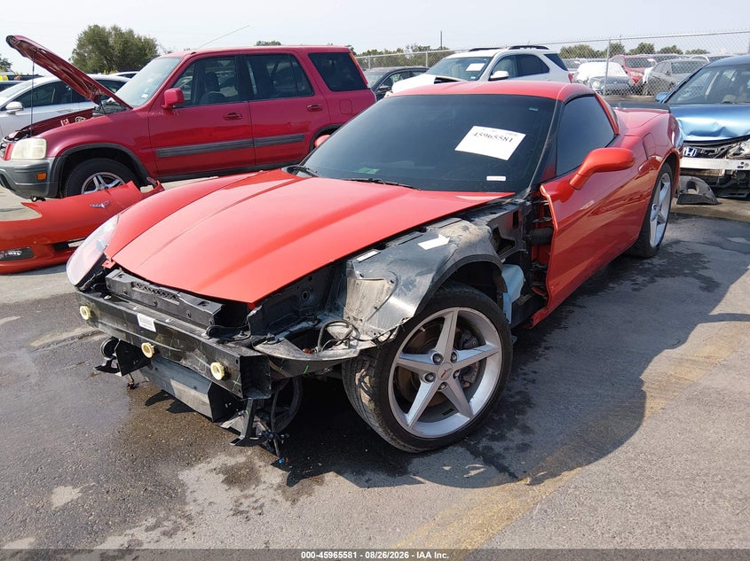 2012 Chevrolet Corvette, Front End, IAAI, VIN 1G1YE2DW0C5101117 — photo 2