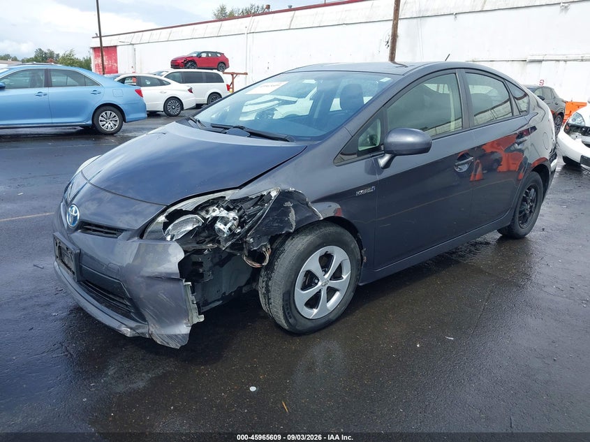 Vin: jtdkn3du4f1922086, lot: 46464828, toyota prius two 20152