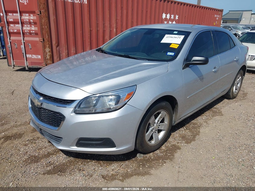 Vin: 1g11b5sl6fu151003, lot: 46464840, chevrolet malibu ls 20152