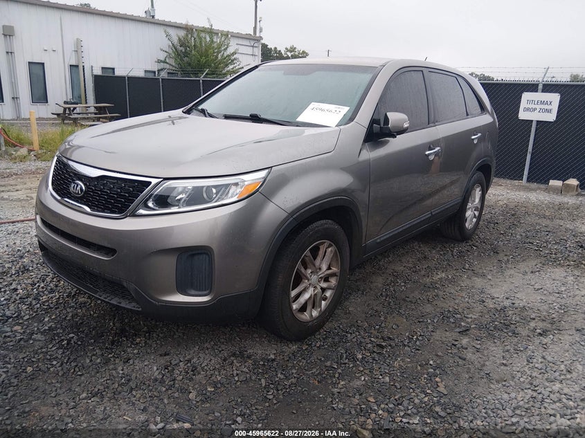 Vin: 5xykt3a65eg444139, lot: 46464841, kia sorento lx 20142