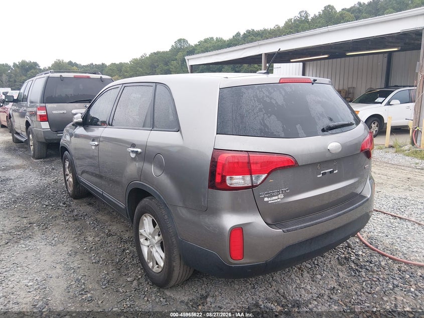 Vin: 5xykt3a65eg444139, lot: 46464841, kia sorento lx 20143