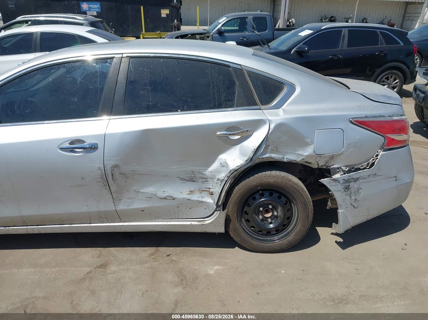 2015 NISSAN ALTIMA SEDAN 2.5L I-4 DOHC, VVT, REGULAR , 182HP