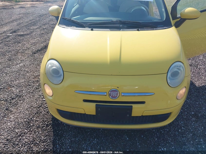 FIAT 500 2012 VIN 3C3CFFAR9CT131113