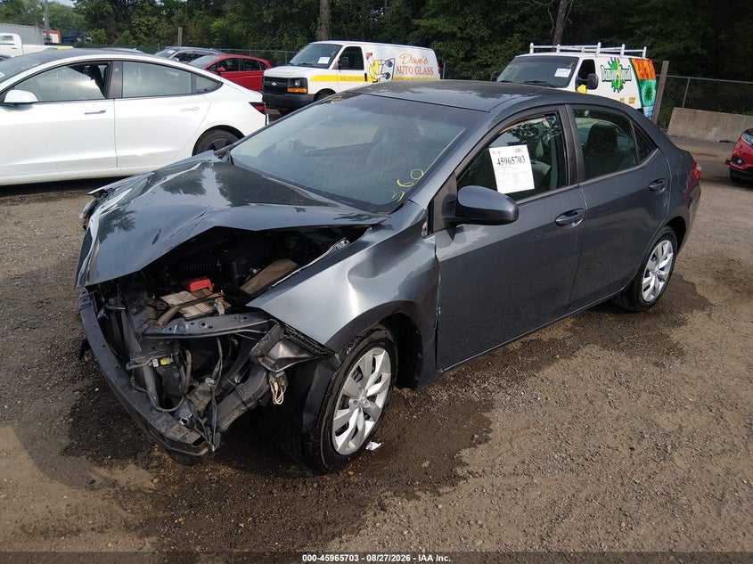 2015 Toyota Corolla, Удар спереди, IAAI, VIN 2T1BURHE2FC409651 — фото 2
