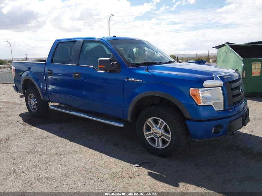 2010 Ford F-150 Fx4/Harley-Davidson/King Ranch/Lariat/Platinum/Xl/Xlt, Left Side, IAAI, VIN 1FTFW1EV8AFC10928