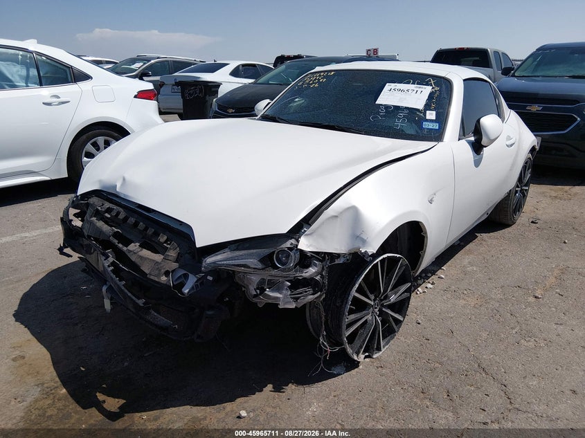 2024 Mazda MX-5, Front & Rear, IAAI, VIN JM1NDAM71R0602734 — photo 2