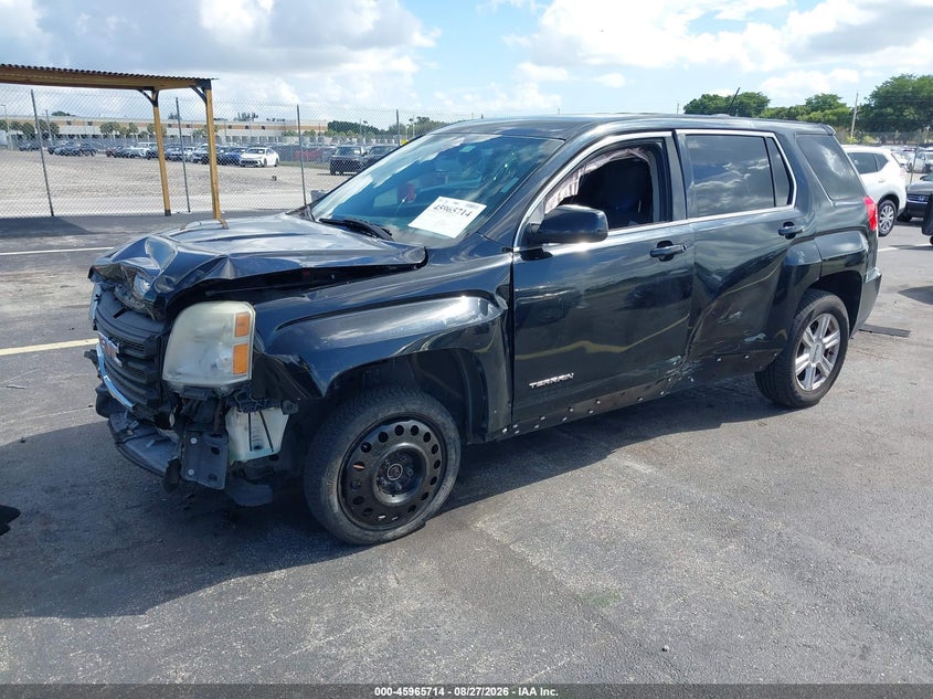 Vin: 2gkalmek0g6245237, lot: 46464933, gmc terrain sle-1 20162