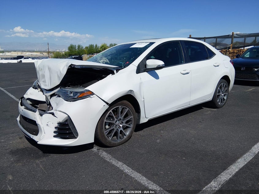 2017 Toyota Corolla, Удар спереди, IAAI, VIN 5YFBURHE8HP630044 — фото 2