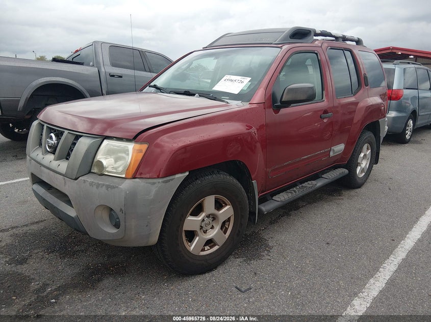 2006 Nissan Xterra S, Обычный износ, IAAI, VIN 5N1AN08U86C554659 — фото 2