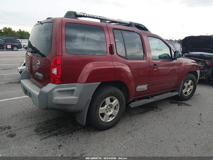 NISSAN XTERRA 2006 VIN 5N1AN08U86C554659