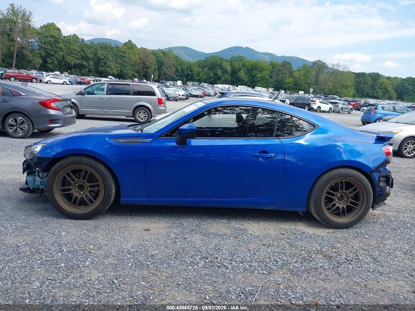 SUBARU BRZ 2014 VIN JF1ZCAB14E9602872