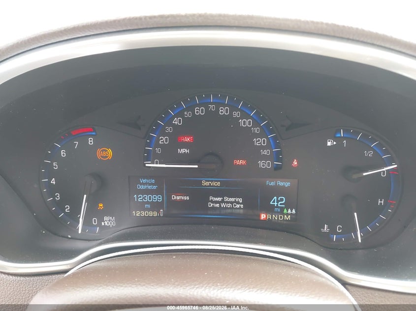 CADILLAC SRX 2014 VIN 3GYFNCE37ES522862