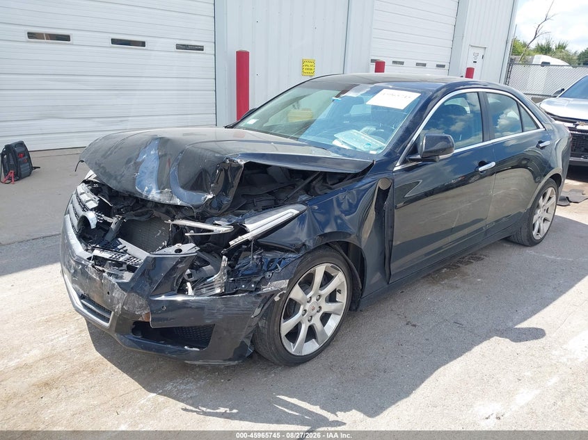 2014 Cadillac ATS, Front End, IAAI, VIN 1G6AH5RX5E0164994 — photo 2