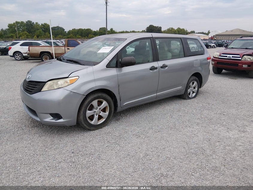 TOYOTA SIENNA 2011 VIN 5TDKA3DC9BS006715