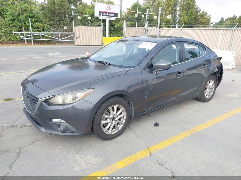 2015 Mazda 3, По кругу, IAAI, VIN JM1BM1V71F1258443 — фото 2