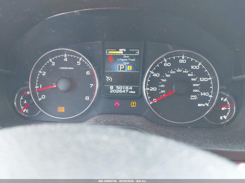 2013 SUBARU OUTBACK auction photo 7