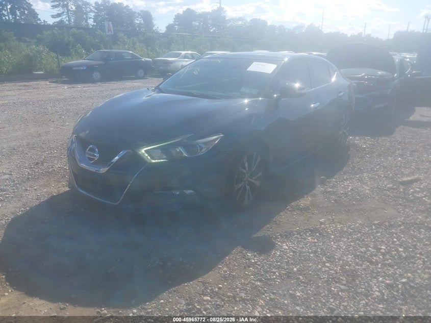 2017 Nissan Maxima, Rear, IAAI, VIN 1N4AA6AP4HC365815 — photo 2