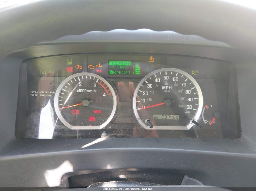2013 ISUZU DSL REG VAN N/A