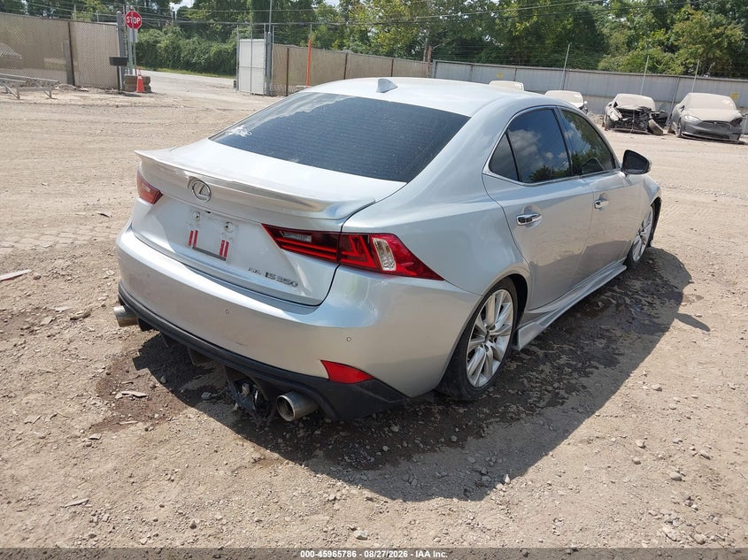 2014 LEXUS IS SEDAN 3.5L V-6 DI, DOHC, VVT, 306HP