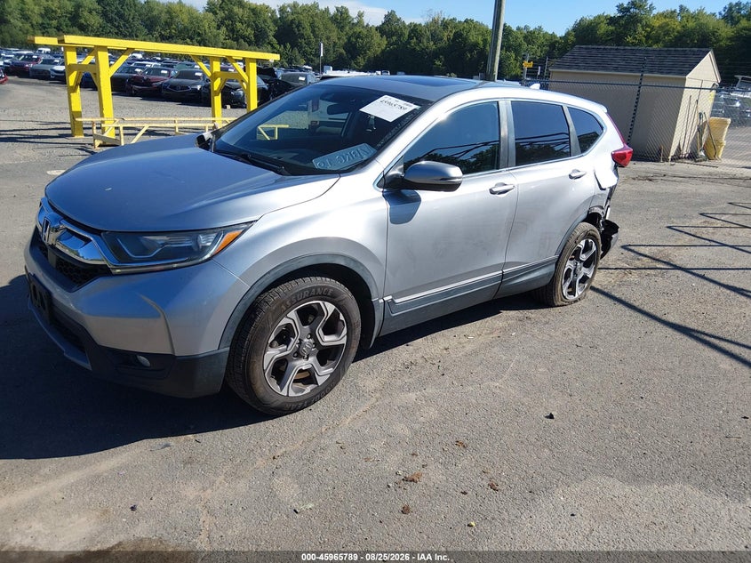 2018 Honda CR-V, Left Rear, IAAI, VIN 7FARW2H53JE012846 — photo 2