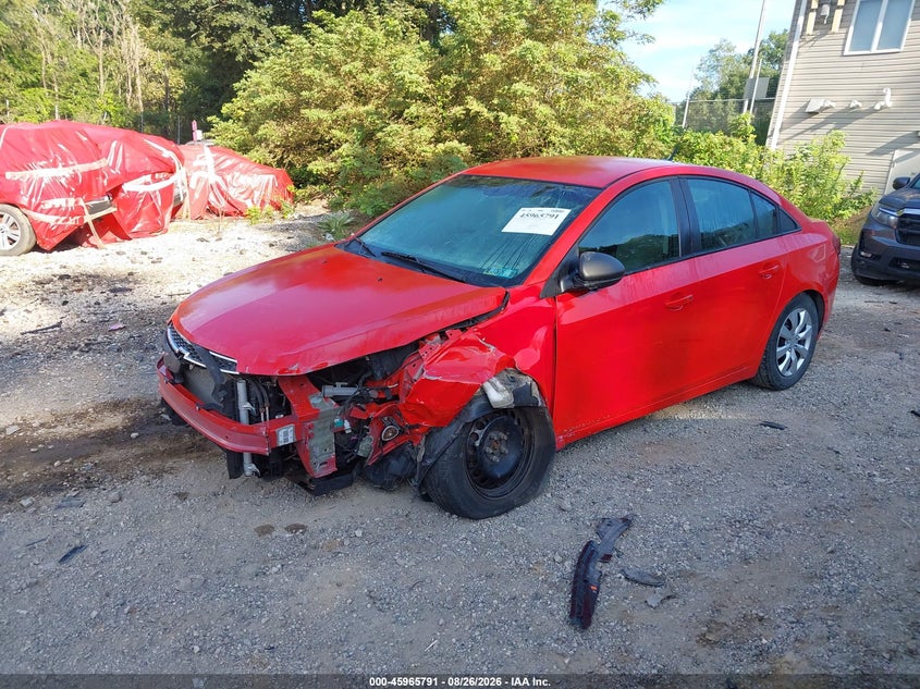 2014 CHEVROLET CRUZE auction photo 2