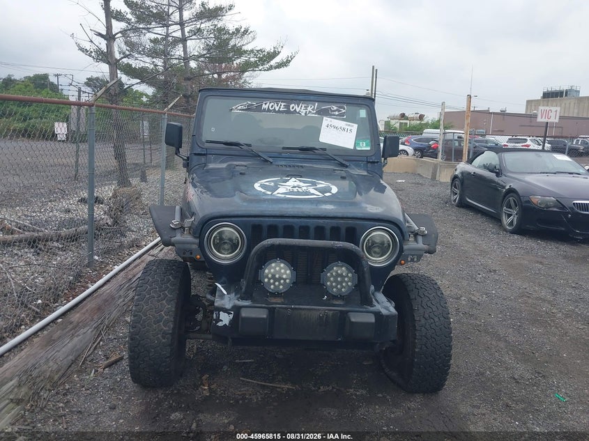 JEEP WRANGLER 2000 VIN 1J4FA49S0YP754659