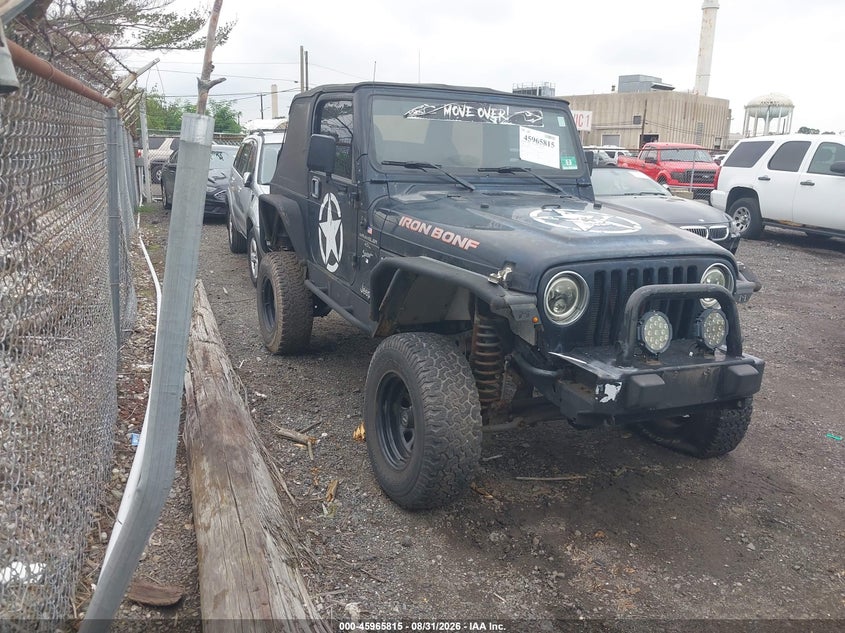 2000 JEEP WRANGLER auction photo 1