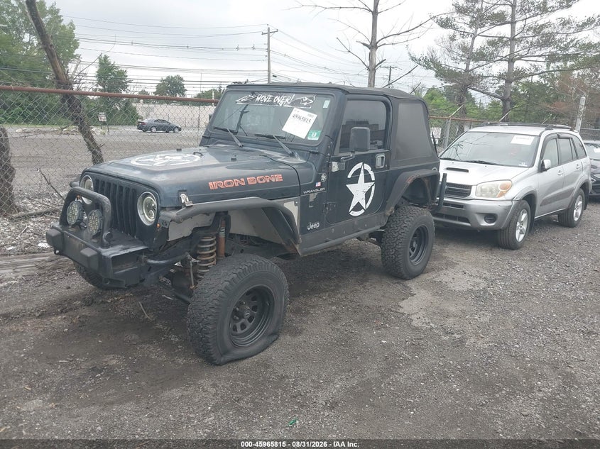 2000 JEEP WRANGLER auction photo 2