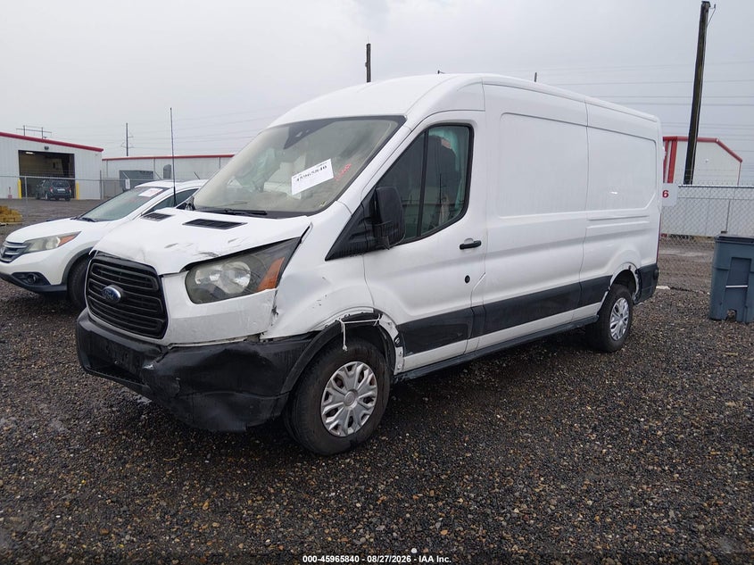 2019 Ford Transit, Удар спереди, IAAI, VIN 1FTYR2CM2KKA88074 — фото 2