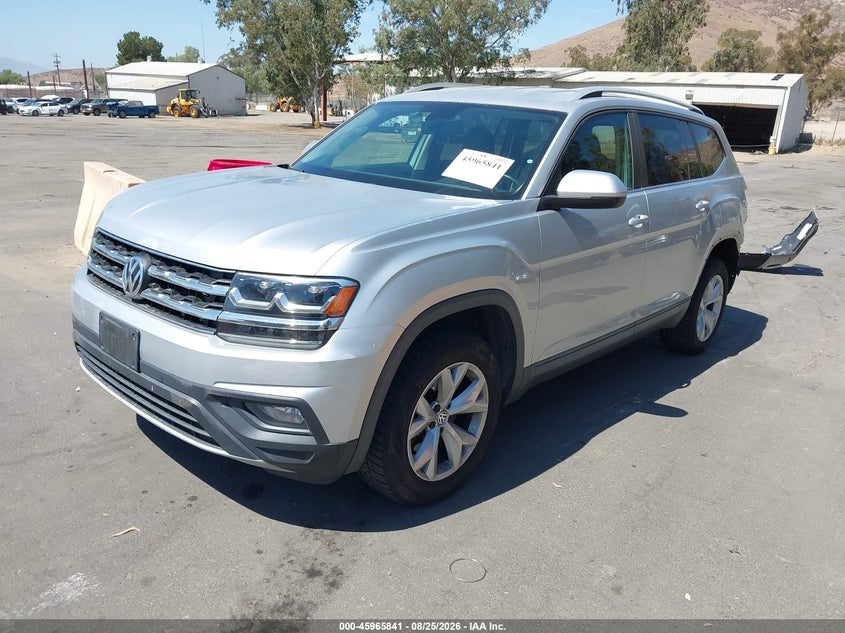 2018 Volkswagen Atlas, Лівий зад, IAAI, VIN 1V2CR2CA8JC557935 — фото 2