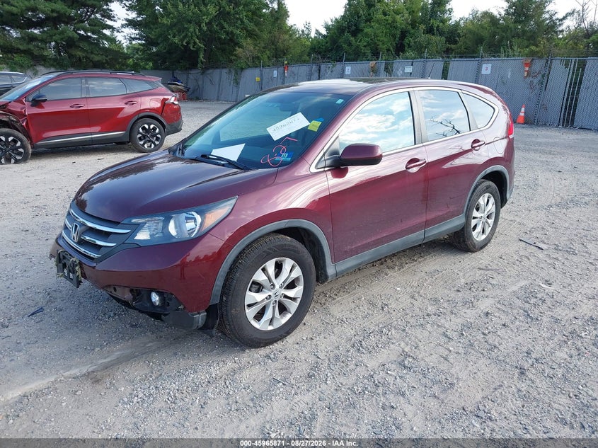 2012 Honda CR-V, Правый бок, IAAI, VIN 5J6RM4H58CL073990 — фото 2