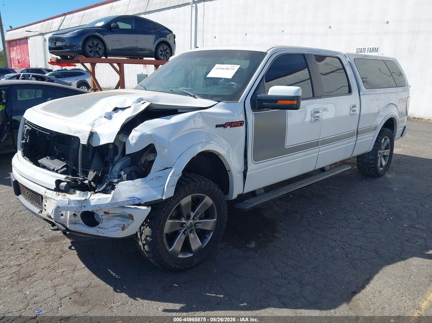 2013 Ford F-150, Звичайний знос, IAAI, VIN 1FTFW1ET9DFB56008 — фото 2