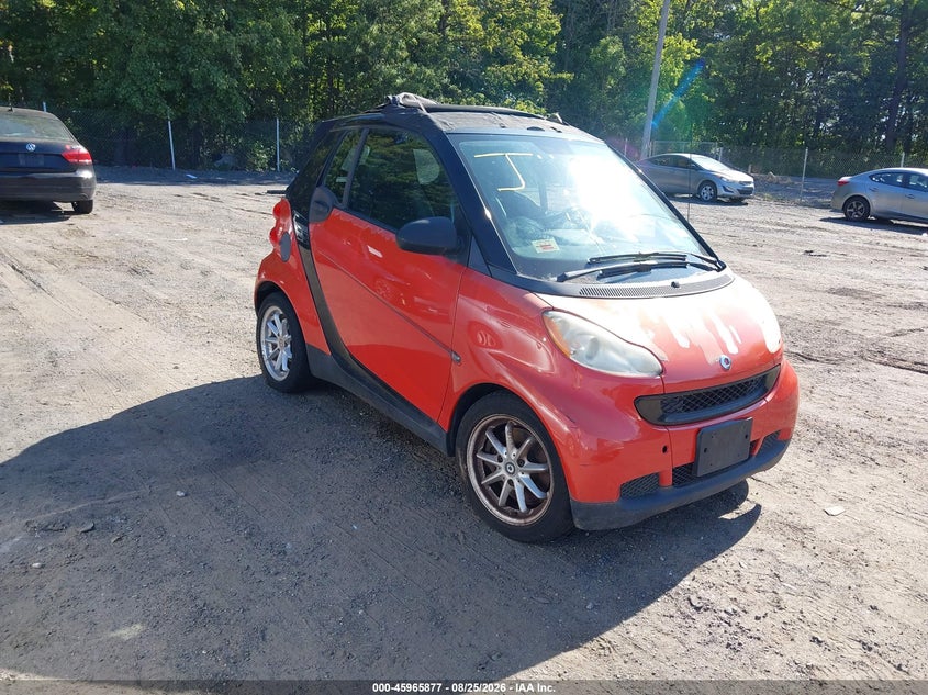 2008 SMART FORTWO auction photo 1