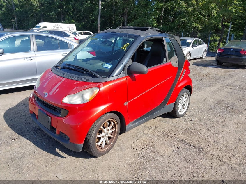 2008 SMART FORTWO auction photo 2