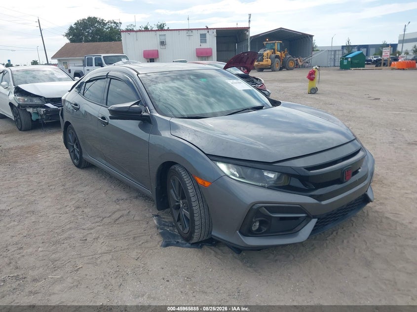 2020 Honda Civic Ex, Удар ззаду, IAAI, VIN SHHFK7H66LU419335