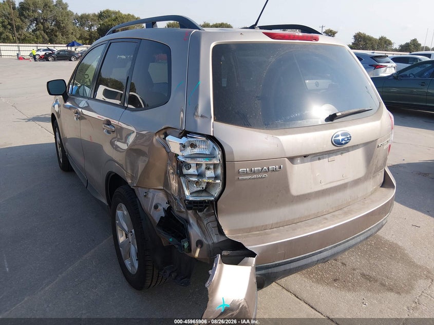 Vin: jf2sjaec4eh437248, lot: 46465124, subaru forester 2.5i premium 20143