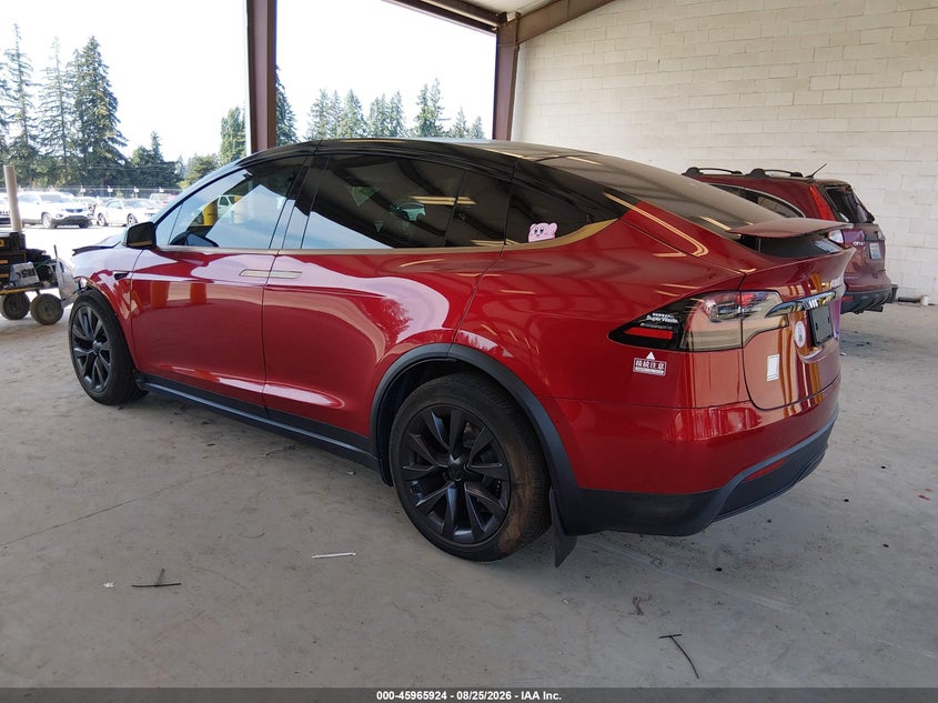 2024 TESLA MODEL X auction photo 3