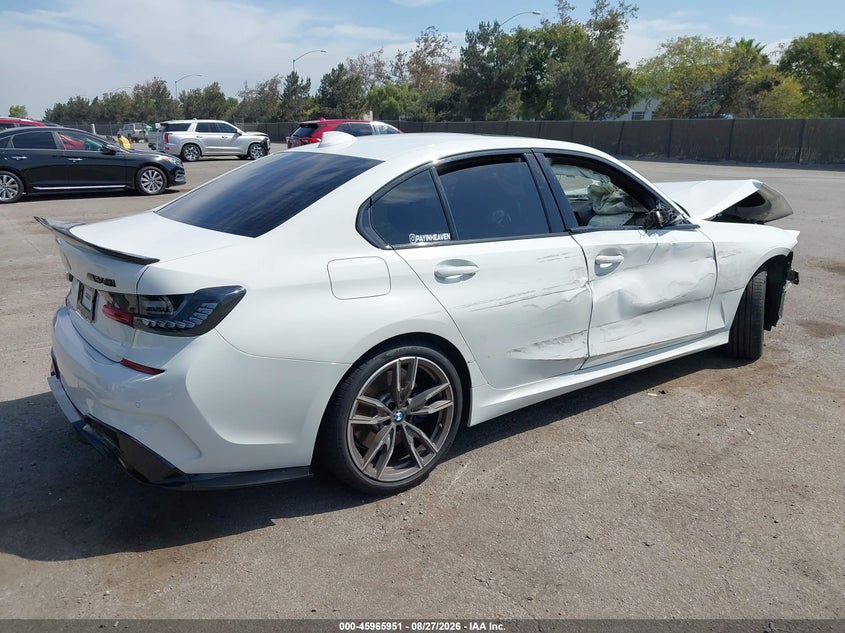 Vin: 3mw5u7j08m8b55664, lot: 46465170, bmw m340i 20214