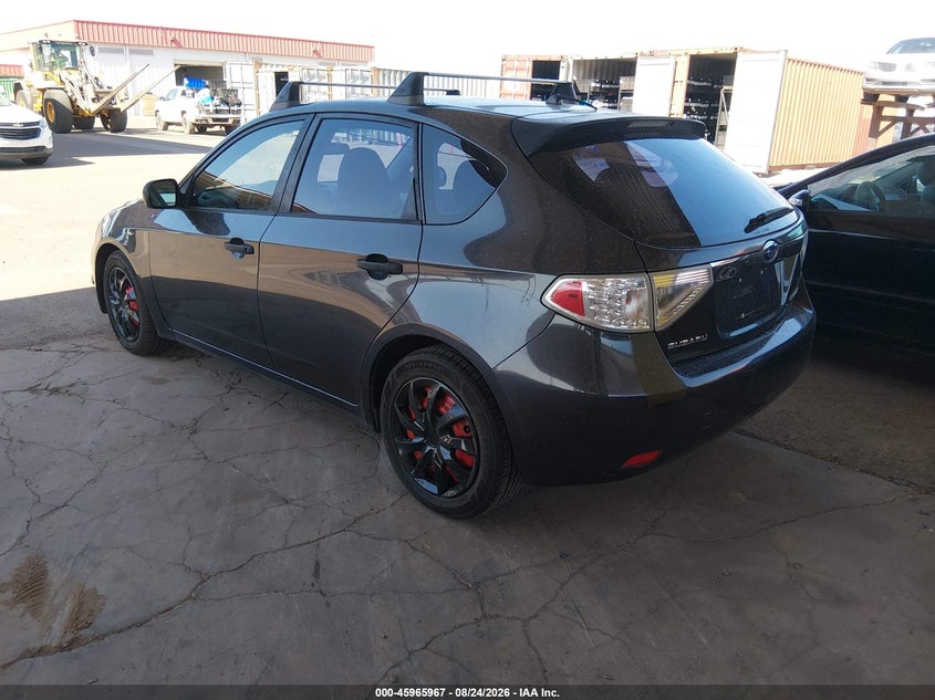 2008 SUBARU IMPREZA HATCHBACK 2.5L H-4 VVT, REGULAR , 170HP