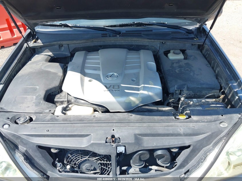 2005 LEXUS GX SPORT UTILITY VEHICLE 4.7L V-8 DOHC, VVT, PREMIUM , 270HP