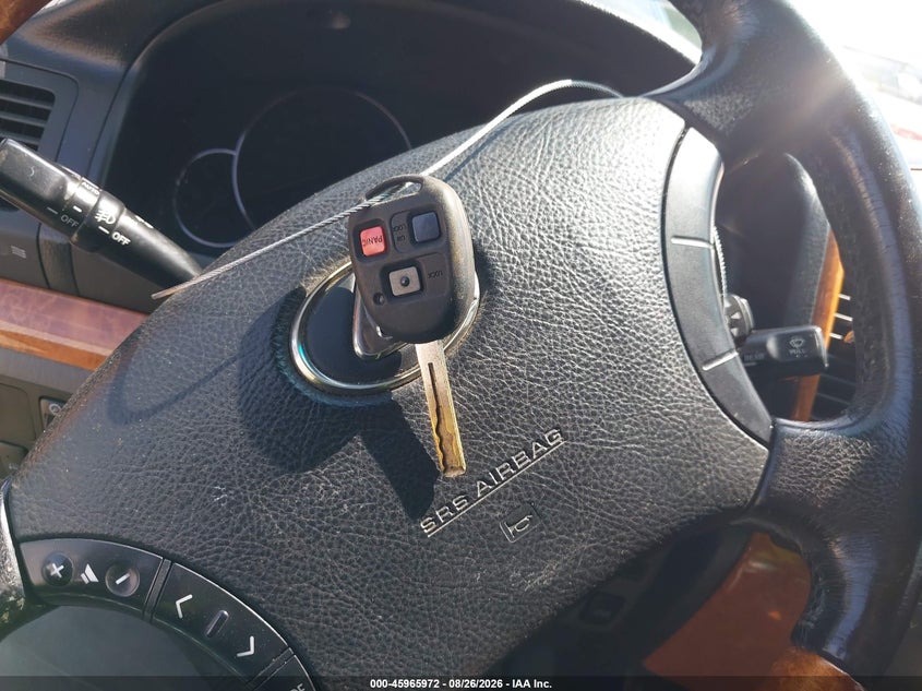 2005 LEXUS GX SPORT UTILITY VEHICLE 4.7L V-8 DOHC, VVT, PREMIUM , 270HP