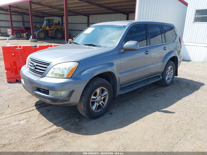 2005 LEXUS GX SPORT UTILITY VEHICLE 4.7L V-8 DOHC, VVT, PREMIUM , 270HP