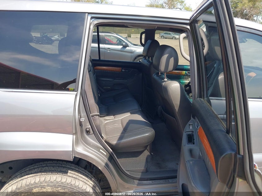 2005 LEXUS GX SPORT UTILITY VEHICLE 4.7L V-8 DOHC, VVT, PREMIUM , 270HP