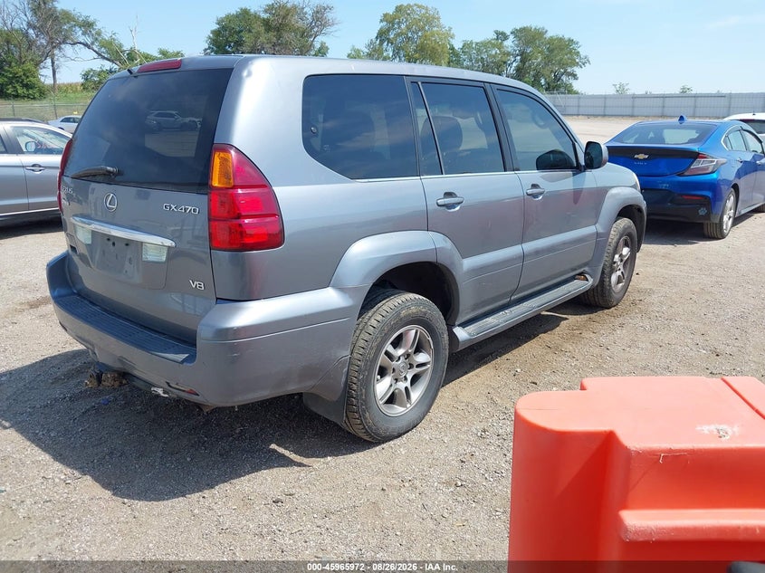 2005 LEXUS GX 470 auction photo 4