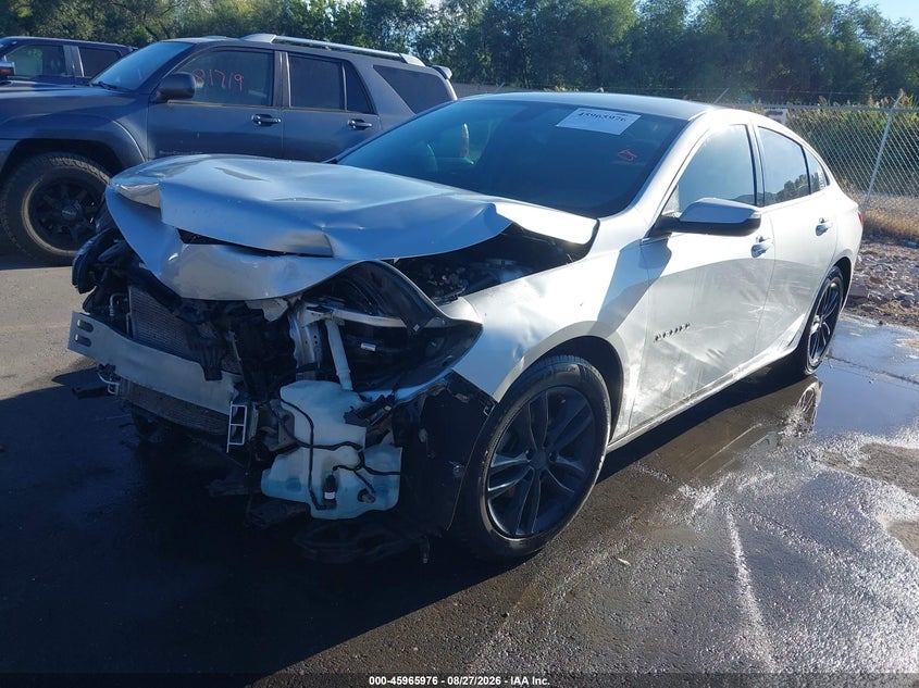 2017 Chevrolet Malibu, Front End, IAAI, VIN 1G1ZE5STXHF242521 — photo 2