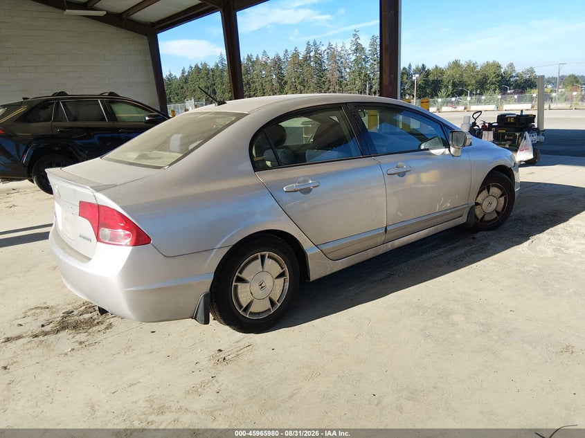2006 HONDA CIVIC HYBRID auction photo 4
